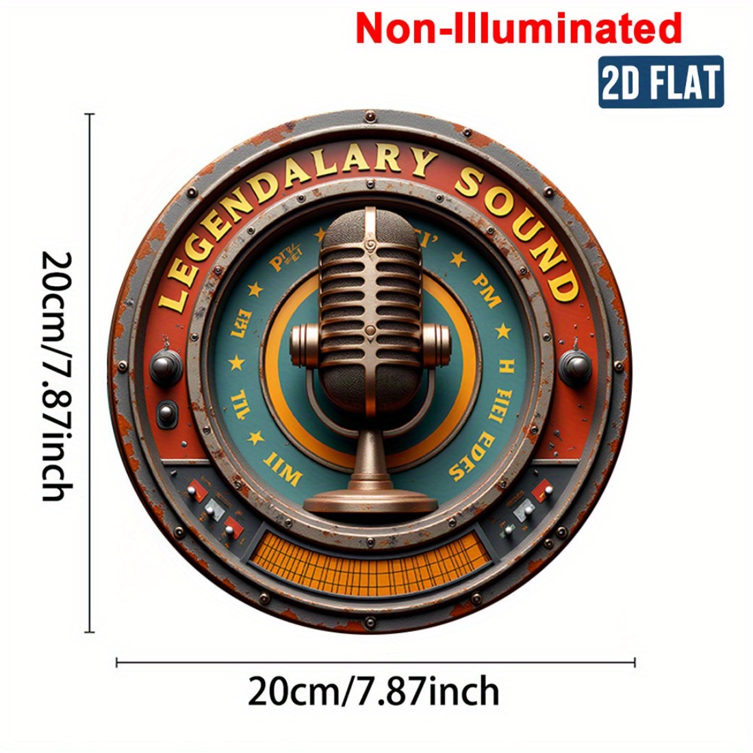 Vintage Stereo Wall Art 2D Met - Home Decor Kolkata review and price