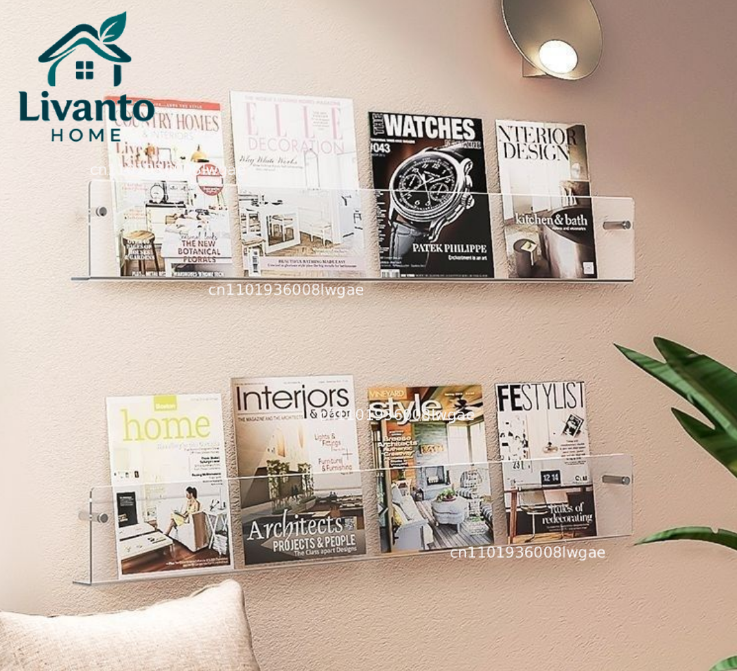 Acrylic Newspapers Book Magazi - Home Decor Brochure review and price