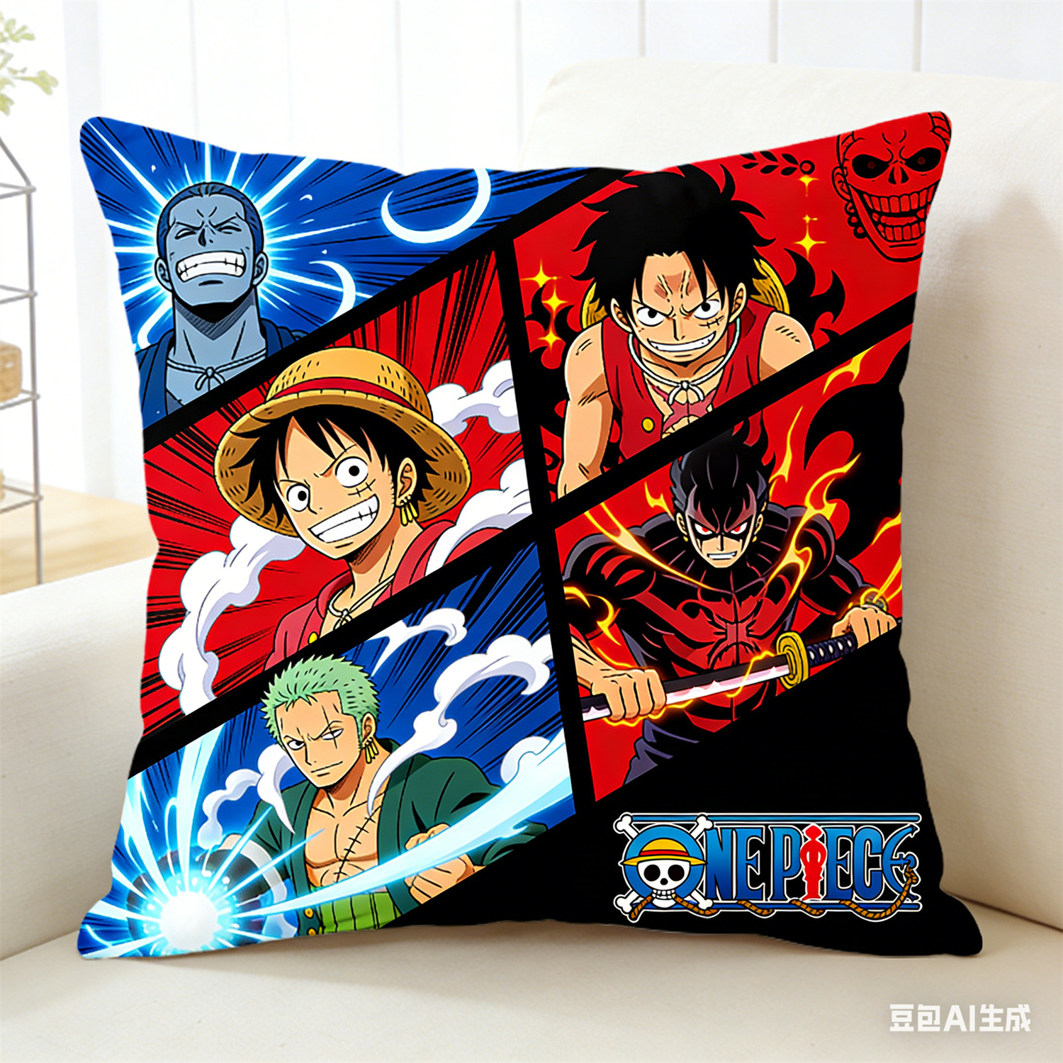 One Piece Pillow Cover, Anime  - Home Decor Online review and price