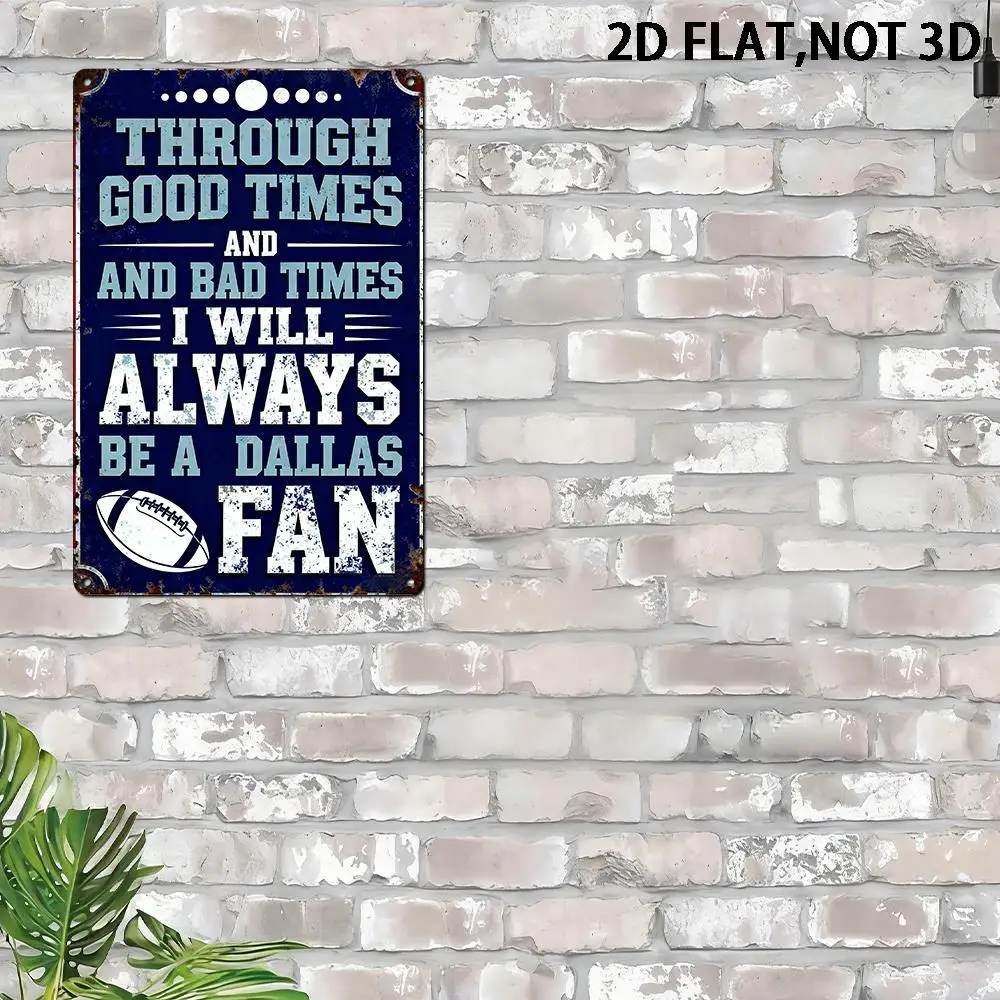2D Flat Metal Tin Sign Dallas  - Home Decor Dallas review and price