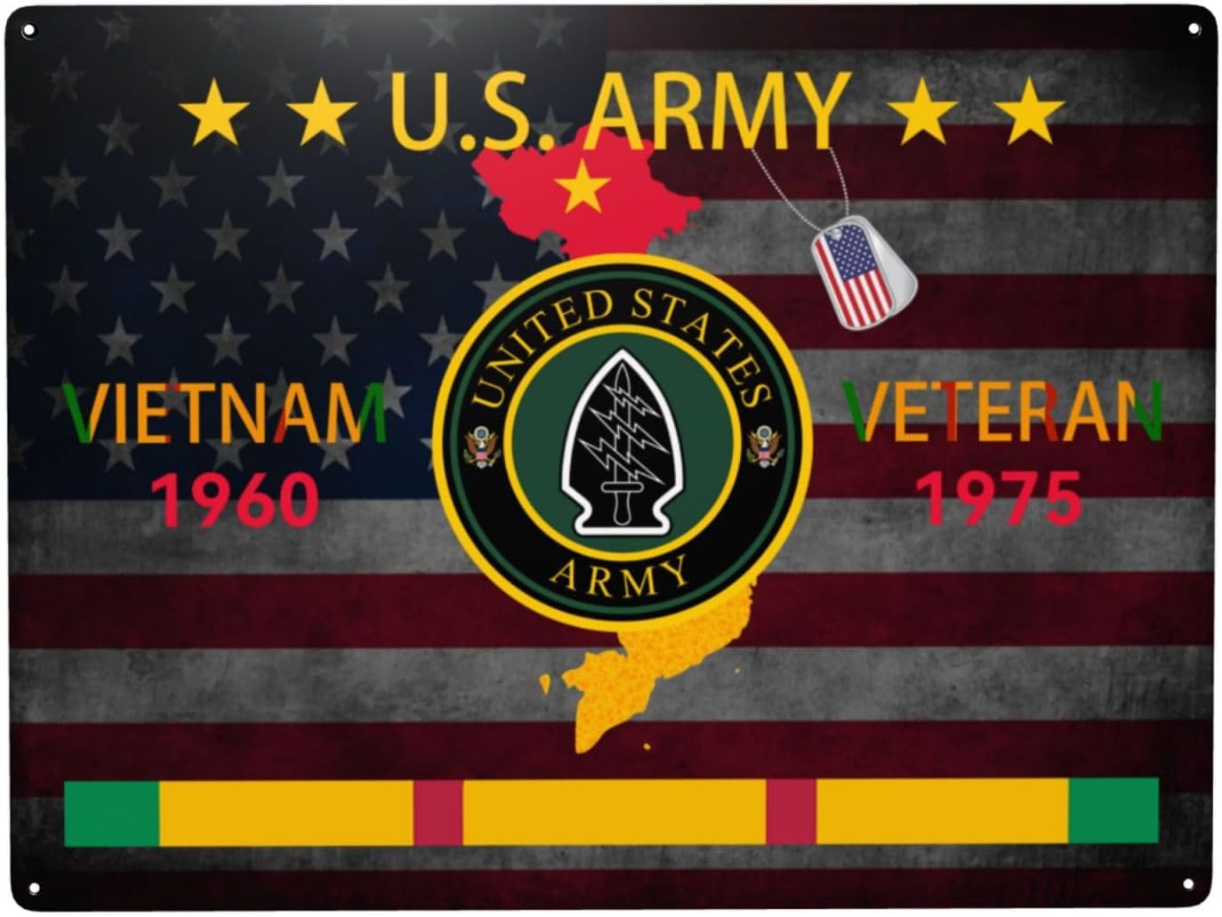 US Army Rangers Airborne Speci - Home Decor Vietnam review and price