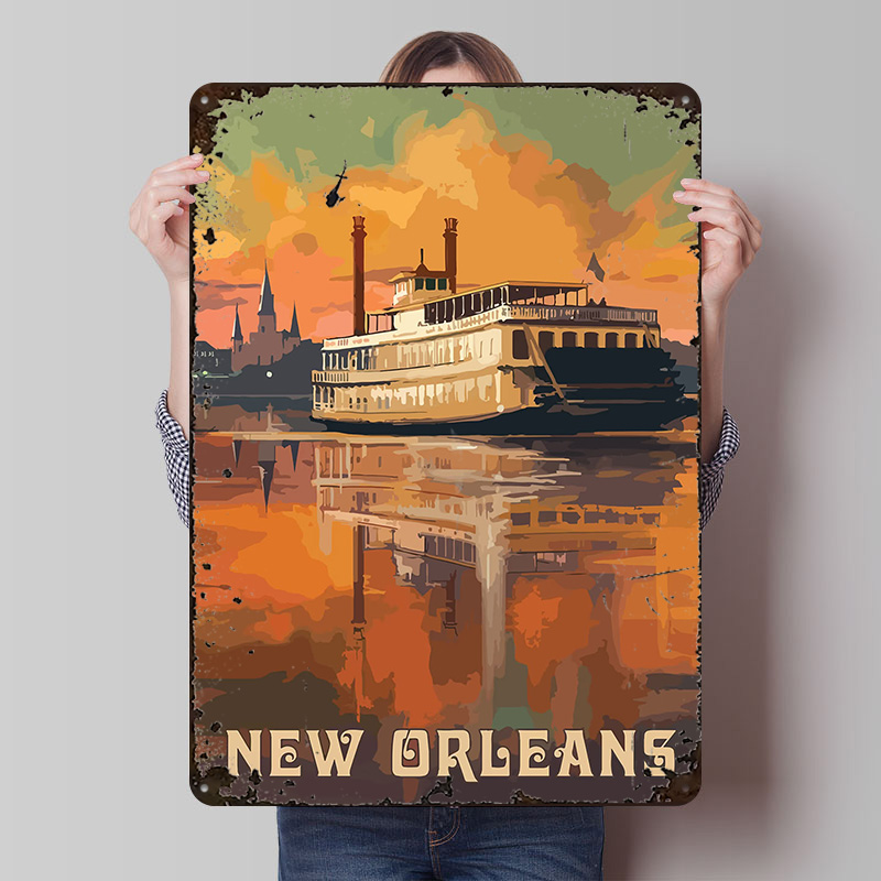 Travel to New Orleans Printed  - Home Decor New Orleans review and price