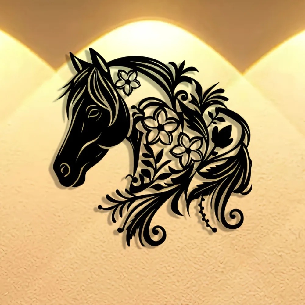 Brand Iron Horse Head Wall Art - Home Decor Brand review and price