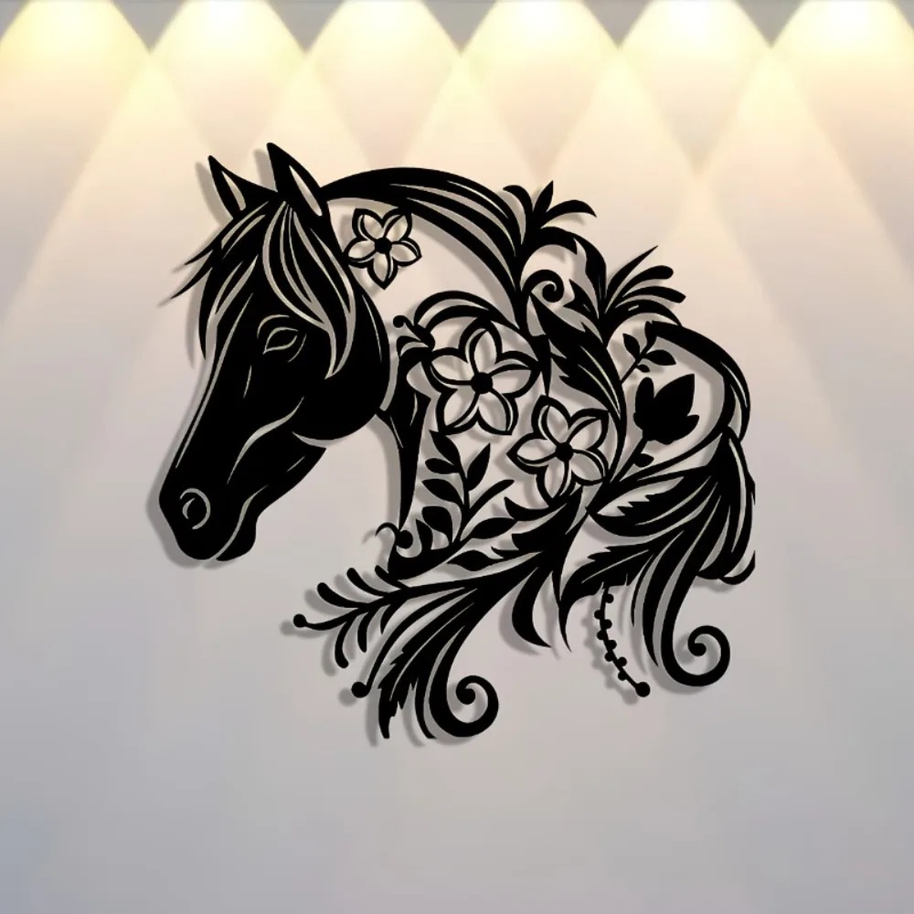 Brand Iron Horse Head Wall Art - Home Decor Brand review and price