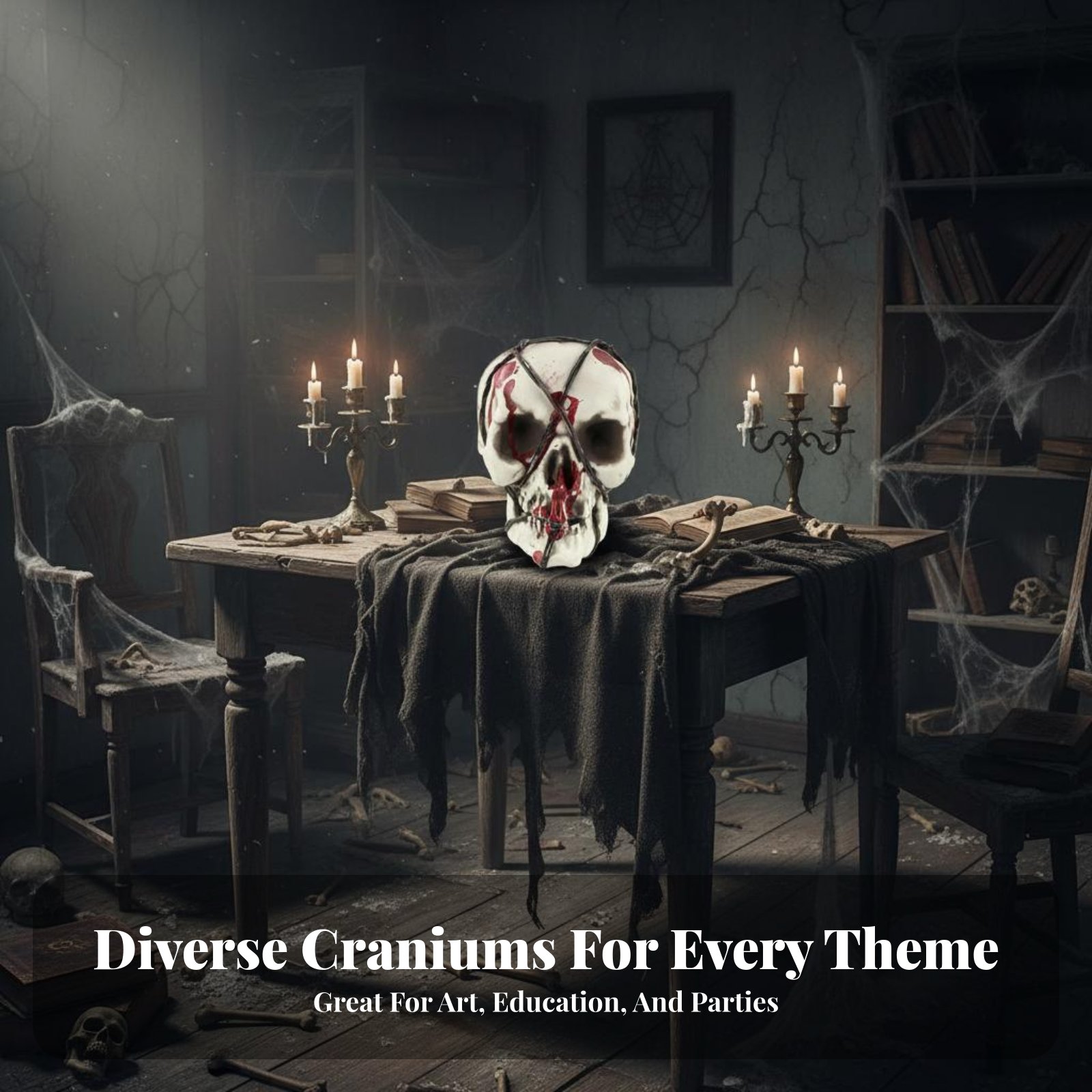 Realistic Skull Model Horror T - Home Decor In review and price