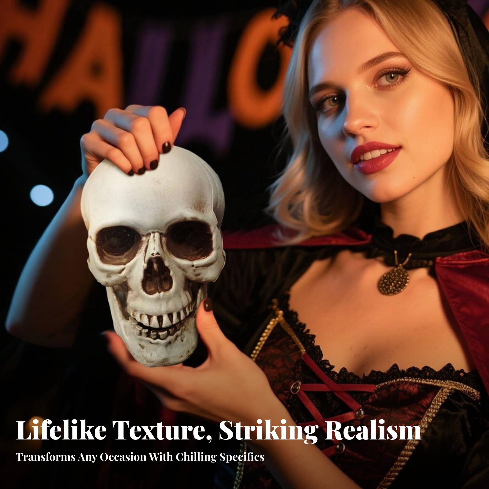Realistic Skull Model Horror T - Home Decor In review and price