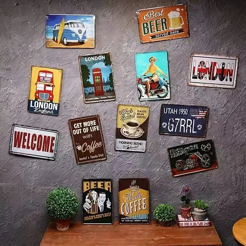 Vintage New Orleans Metal Sign - Home Decor New Orleans review and price