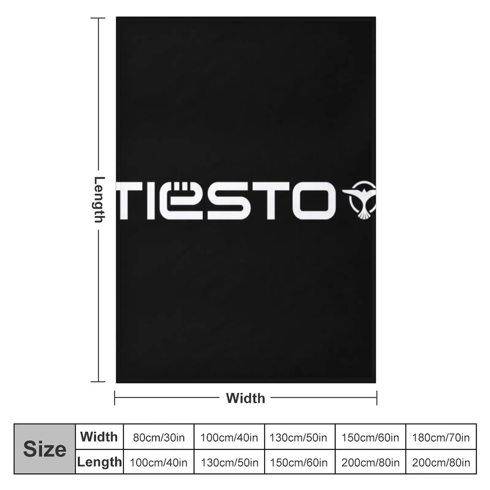 Tiesto logo Throw Blanket Mode - Home Decor Logo Design review and price