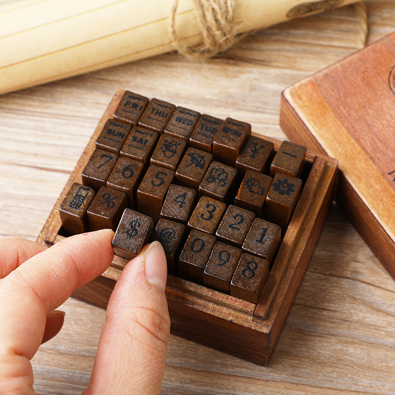 Journal Go 28pcs Alphabet Numb - Wooden Letter Sign review and price
