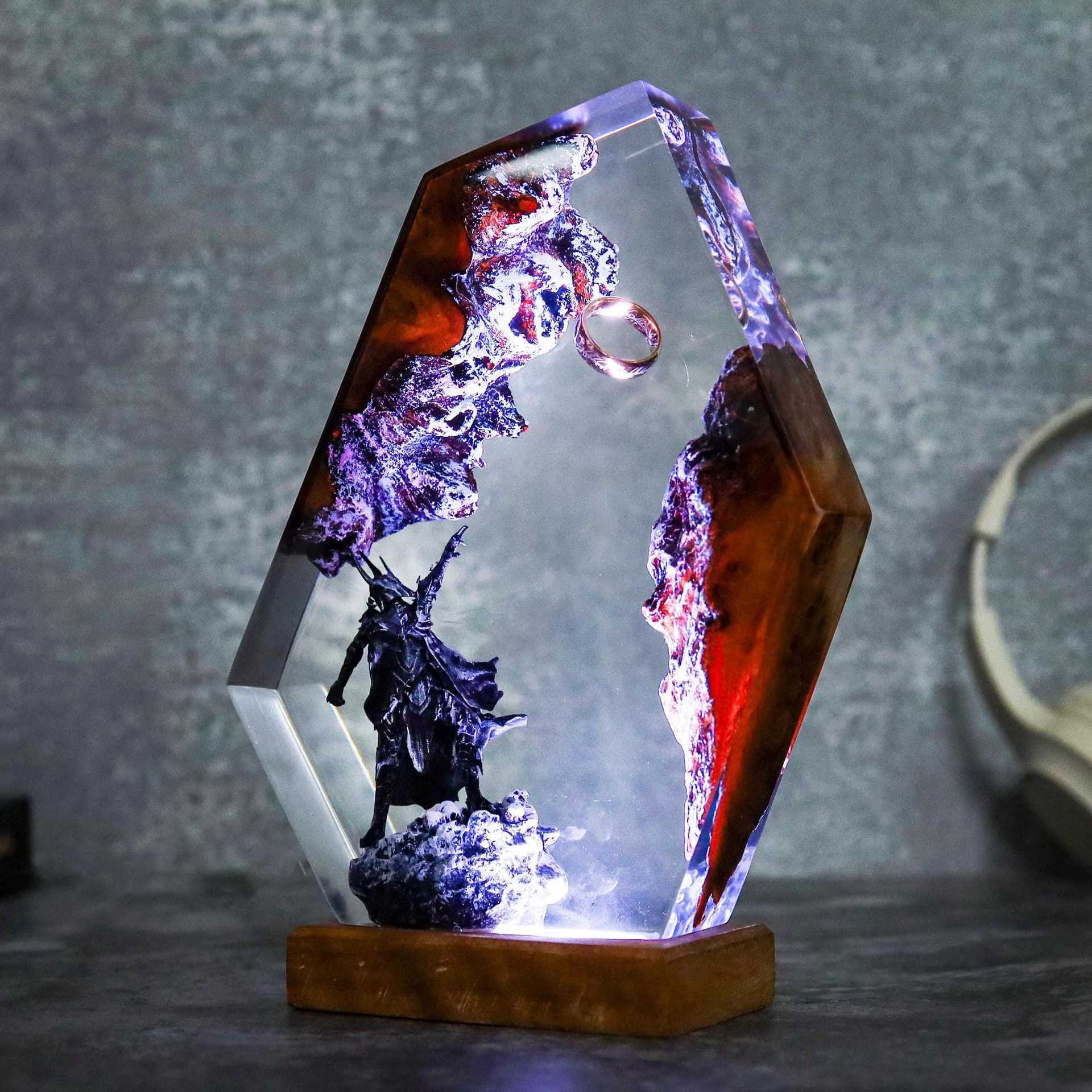 Movie Scence Figure Table Resi - Home Decor Lamp review and price